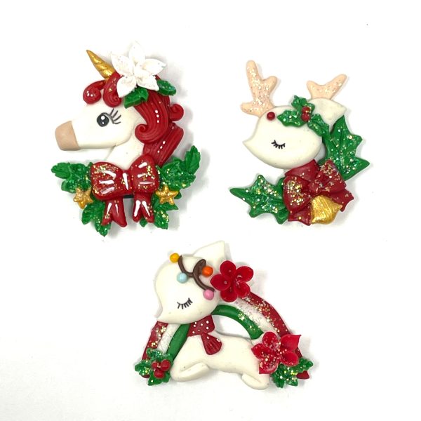 Handmade Clay Doll - Holidays Unicorn Online