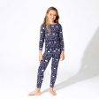 Polar Isle Blue Bamboo Kids Pajamas Discount