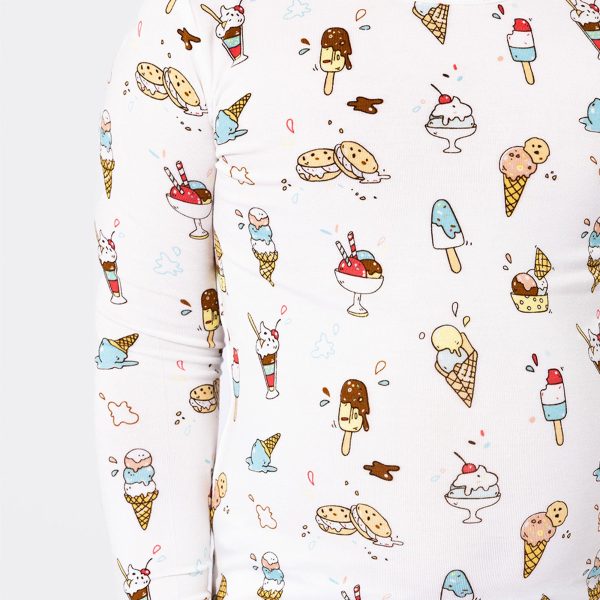 Ice Cream Bamboo Kids Pajamas Cheap