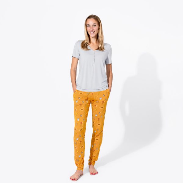 Basketball Bamboo Women s Pajama Set Online Sale