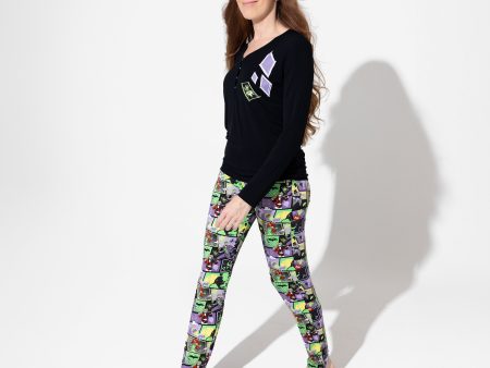 Batman Baddies Bamboo Women s Pajama Set on Sale