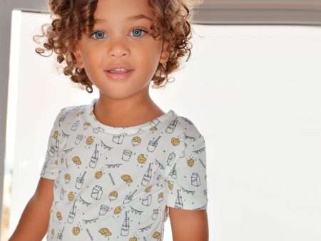 Milk & Cookies Original Bamboo Kids Pajama Short Set Online