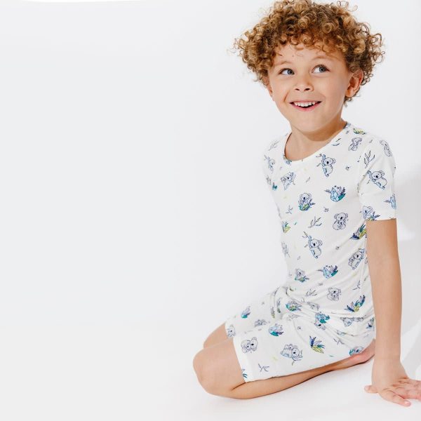 Koala Bamboo Kids Pajama Short Set on Sale