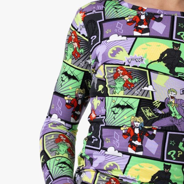 Batman Baddies Bamboo Kids Pajamas Online Hot Sale