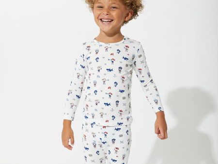 Pirate Bamboo Kids Pajamas on Sale