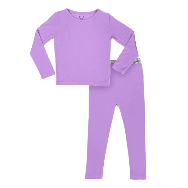 Lavender Bamboo Kids Pajamas Online Sale