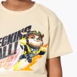 PAW Patrol: The Mighty Movie Oat Bamboo Terry Kids Oversized T-Shirt Supply