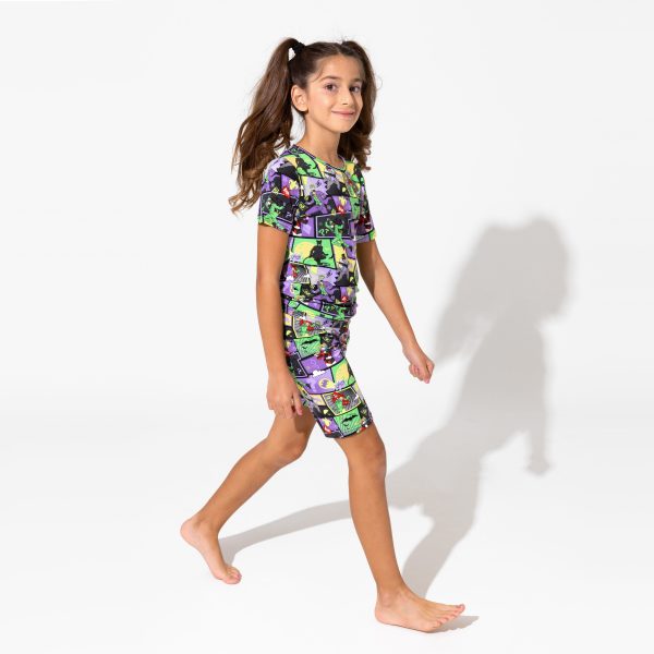 Batman Baddies Bamboo Kids Pajama Short Set Online