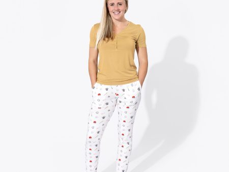 Baseball Bamboo Women s Pajama Set Supply