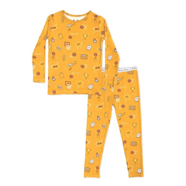 Basketball Bamboo Kids Pajamas Online now