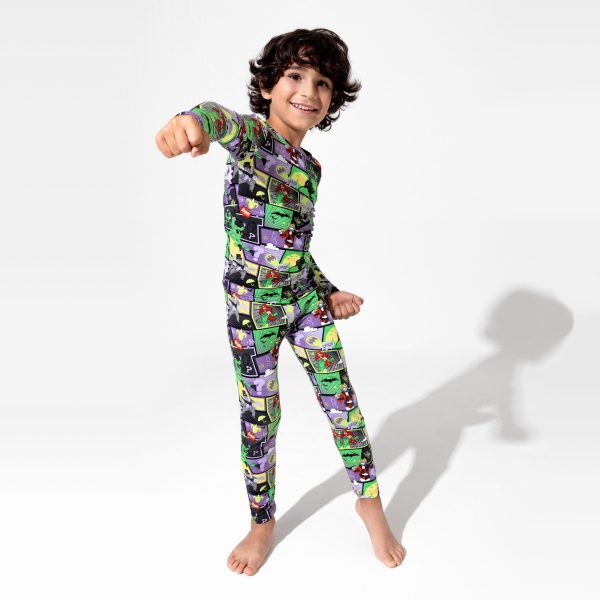 Batman Baddies Bamboo Kids Pajamas Online Hot Sale