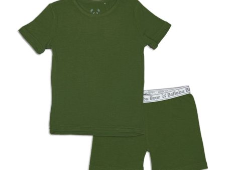 Evergreen Bamboo Kids Pajama Short Set For Cheap