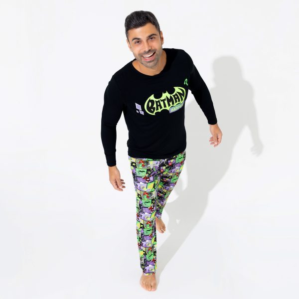 Batman Baddies Bamboo Men s Pajama Set Online now