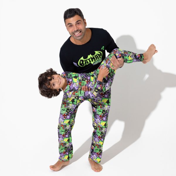 Batman Baddies Bamboo Men s Pajama Set Online now