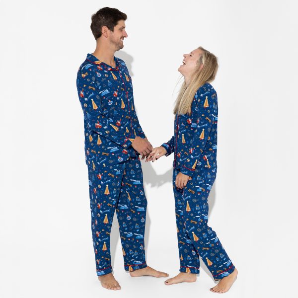 The Polar Express Bamboo Men s Pajama Set Hot on Sale