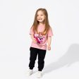 PAW Patrol: The Mighty Movie Skye Dusty Rose Bamboo Terry Kids Oversized T-Shirt Fashion