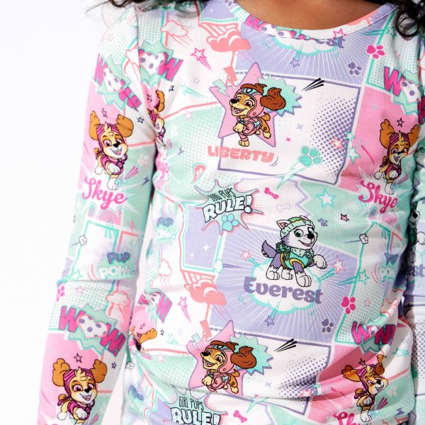 PAW Patrol: Comic Girl Pups Bamboo Kids Pajamas Sale