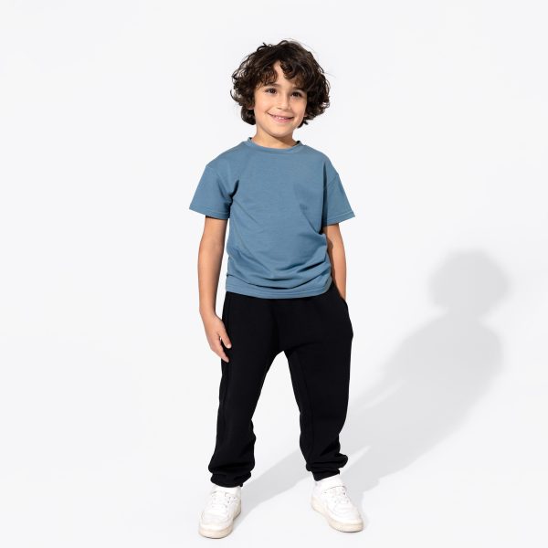 Oasis Teal Bamboo Terry Kids Oversized T-Shirt Online Hot Sale