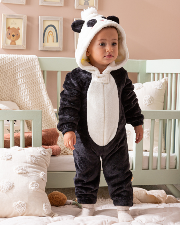 baby panda سالوبيت بيبي بكابيشون وسوستة  بولار متبطن فرو For Cheap