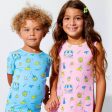 Pink Lemonade Bamboo Girls  Sleeveless Dress For Discount