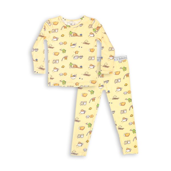 Love You Brunches Bamboo Kids Pajamas Cheap