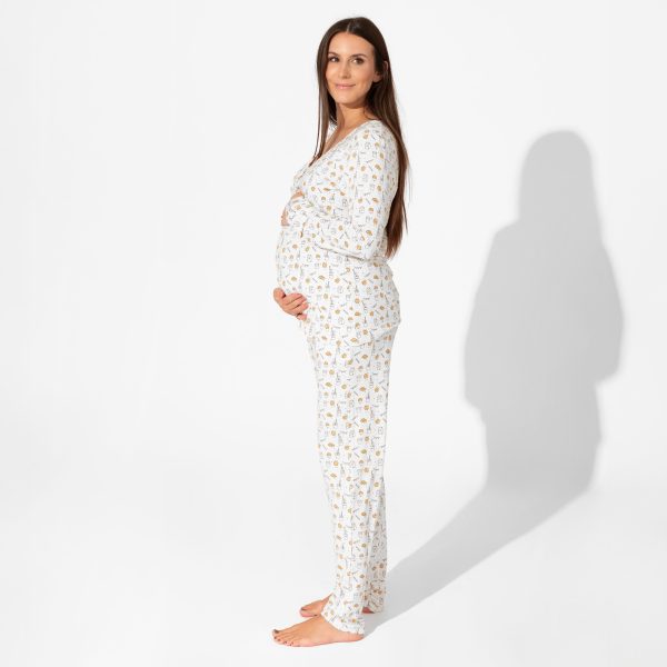 Milk & Cookies Bamboo Women s Pajama Set Online Sale