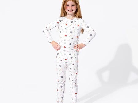 Baseball Bamboo Kids Pajamas on Sale