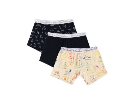 Smarty Pants Bamboo Boys  Boxer Brief Underwear 3-Pack on Sale