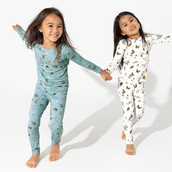 Monarch Butterfly Bamboo Kids Pajamas Sale