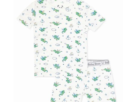 Dragon Bamboo Kids Pajama Short Set Cheap