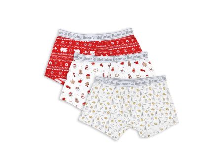 Men s Holiday Boxer Brief Bamboo Underwear 3-Pack Online now