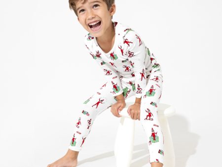 The Elf On The Shelf Bamboo Kids Pajamas Online Hot Sale