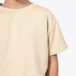 Oat Bamboo Terry Kids Oversized T-Shirt Sale