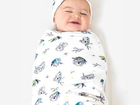 Bamboo Swaddle & Beanie Set Online Sale