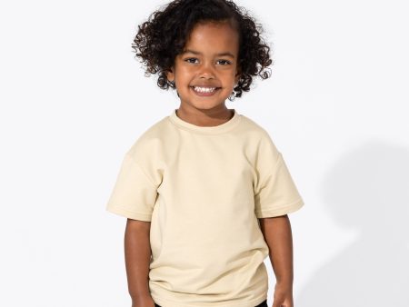 Oat Bamboo Terry Kids Oversized T-Shirt Sale