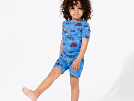 Blaze and the Monster Machines Bamboo Kids Pajama Short Set For Cheap