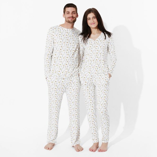 Milk & Cookies Bamboo Women s Pajama Set Online Sale