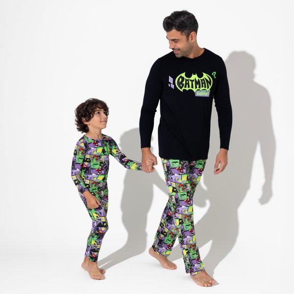 Batman Baddies Bamboo Kids Pajamas Online Hot Sale