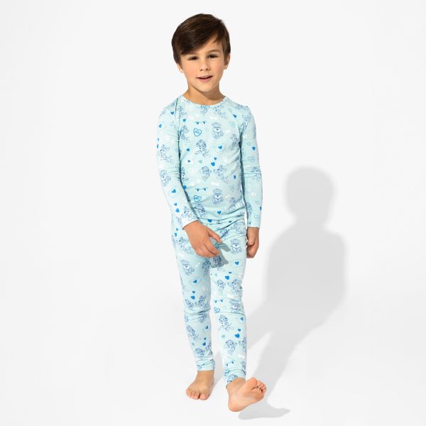 PAW Patrol: Valentine s Blue Bamboo Kids Pajamas Discount