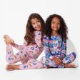 Justice League Heroines Bamboo Kids Pajamas Online