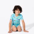 Baby Shark Bamboo Kids Pajama Short Set For Cheap