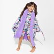 Justice League Heroines Bamboo Kids Sherpa Robe Online