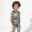 Justice League Heroes Bamboo Kids Pajama Short Set Cheap