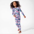 Justice League Heroines Bamboo Kids Pajamas Online