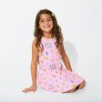 Pink Lemonade Bamboo Girls  Sleeveless Dress For Discount