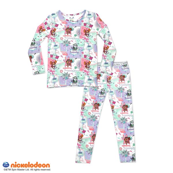 PAW Patrol: Comic Girl Pups Bamboo Kids Pajamas Sale