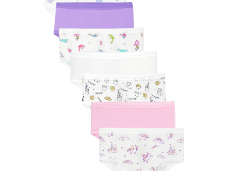 Girls  Bamboo Underwear 7-Pack Supply