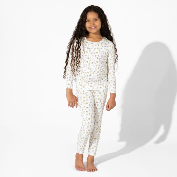 Milk & Cookies Original Bamboo Kids Pajamas For Sale