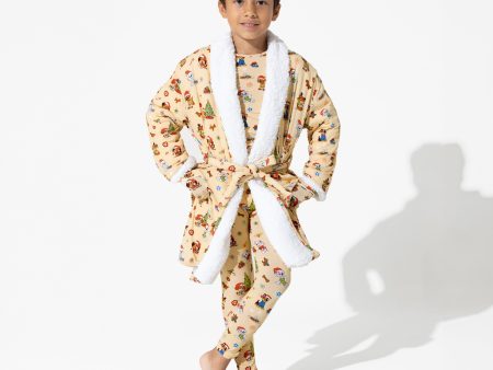 PAW Patrol: Jingle Paws Kids Bamboo Sherpa Robe Online Sale