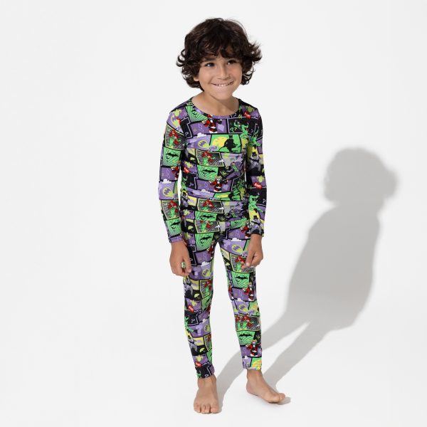 Batman Baddies Bamboo Kids Pajamas Online Hot Sale